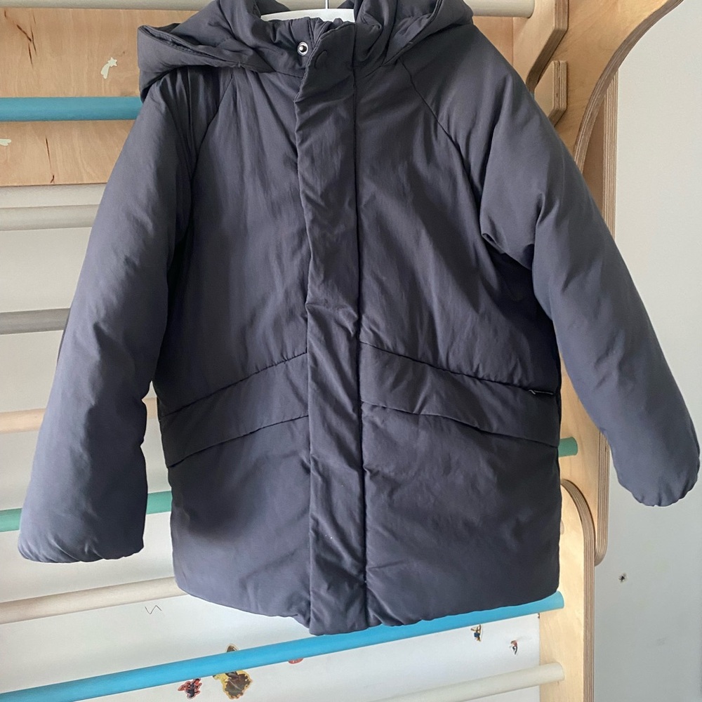 Zara Kids Boys Charcoal Puffer Jacket